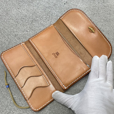 ゴローズ goro's 三つ折り長財布(サドル)