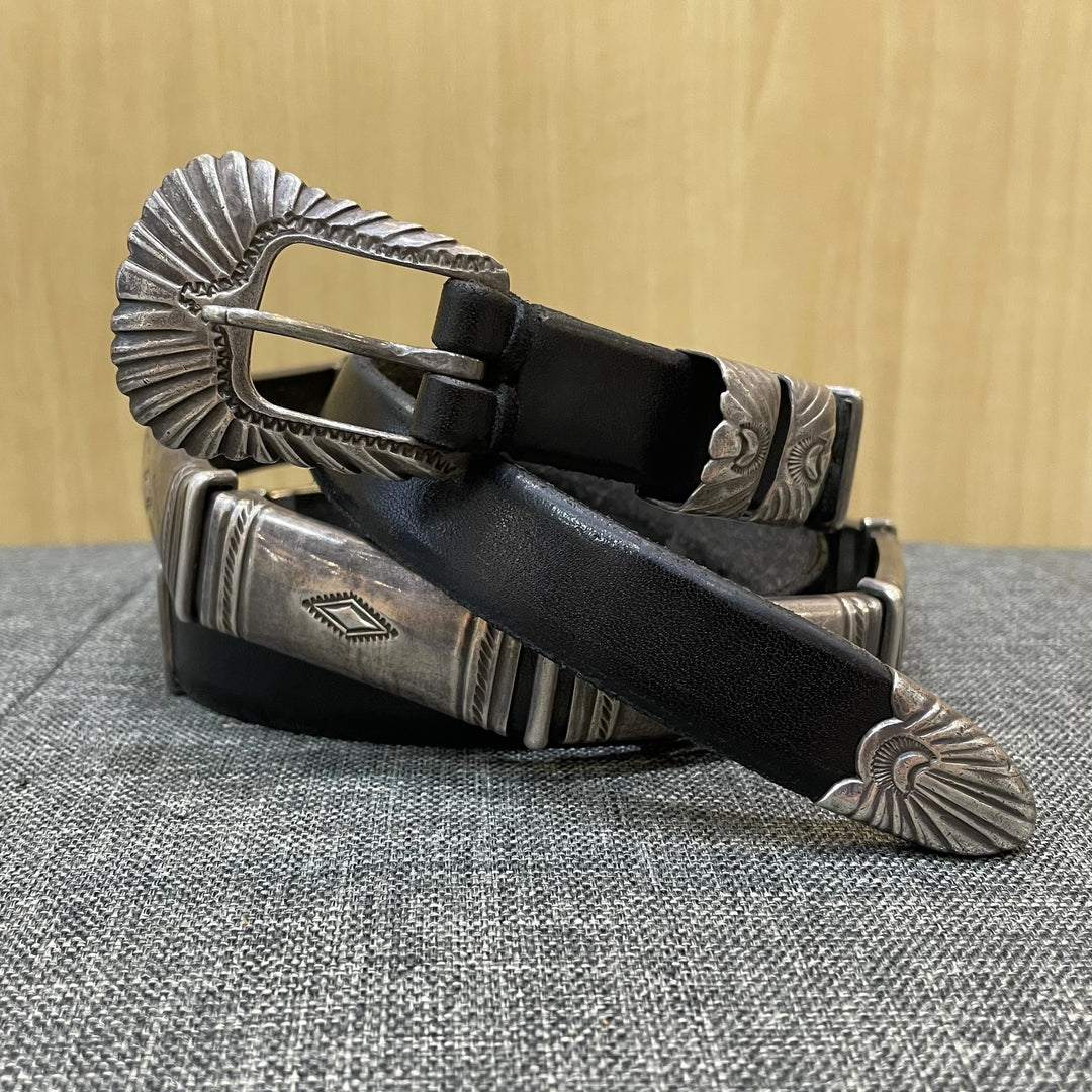 4点式パイプベルト カンベルト Goro's ゴローズ goro's [特注][超希少]4点式カンベルト(黒)※SIZE86.5/88.5cm