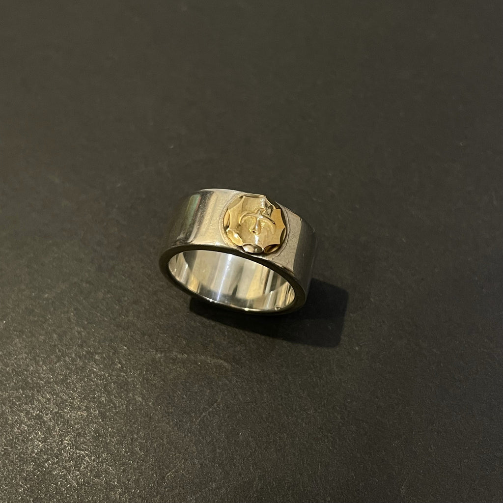 ゴローズ　良品　平打リング9号 ゴローズ goro's [新品]平打ちリング(9号) – DELTAone