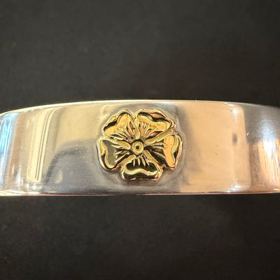 ゴローズ goro's [新品]平打ちローズブレス(M)