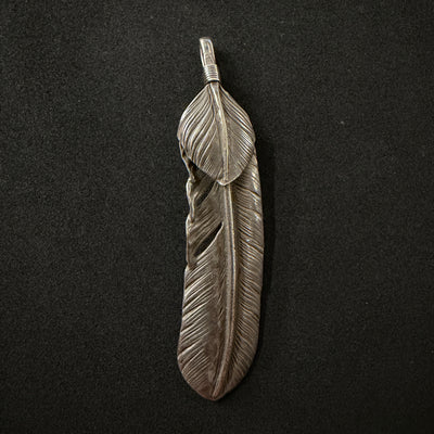 ゴローズ goro's [超希少][OLD]上銀特大フェザー(右)※初期キャスト※高橋吾郎氏ハンドメイド作品