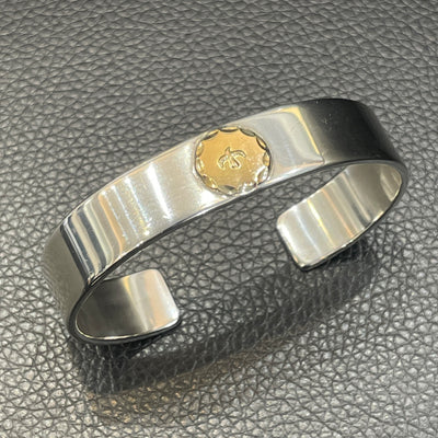 ゴローズ goro's [美品]平打ちブレス(S)