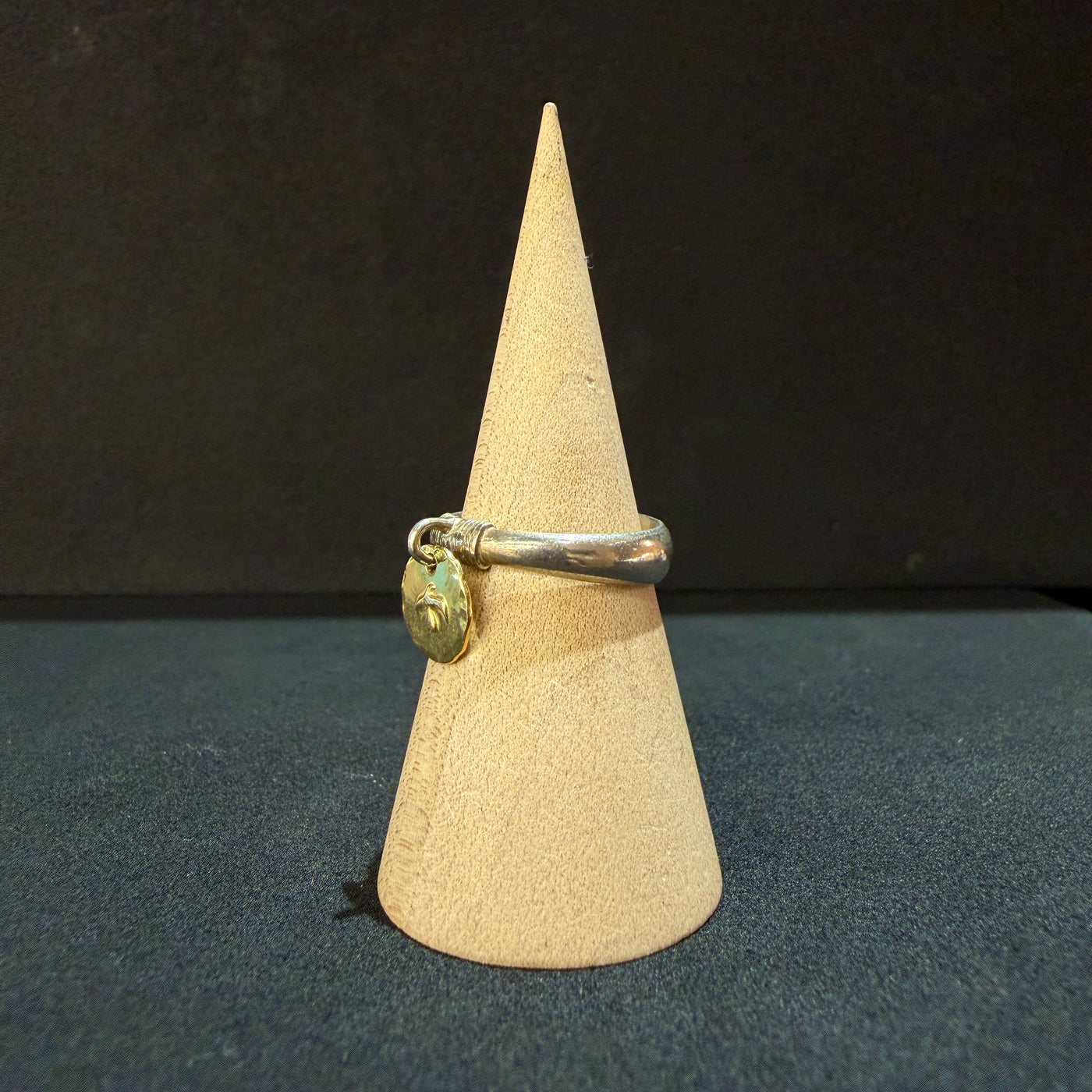 ゴローズ goro's [希少][OLD]K18付チャームリング(9号)