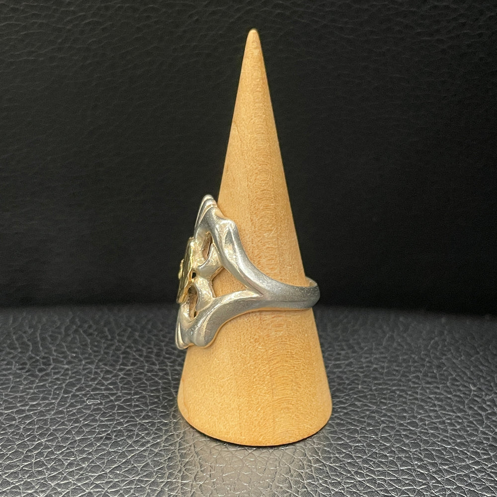 デッドストック　彫刻入り 平打ちリング　ブロンズエイジ デッドストック 彫刻入り 平打ちリング ブロンズエイジ