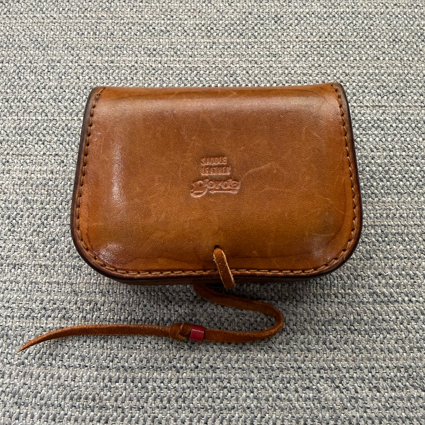 ゴローズ goro's カスタム角型小銭入れ(赤茶) – DELTAone