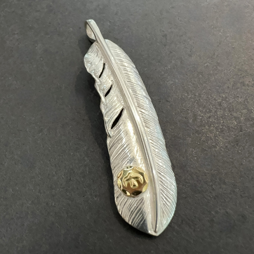 ゴローズ goro's [新品]メタル付特大フェザー(右) – DELTAone
