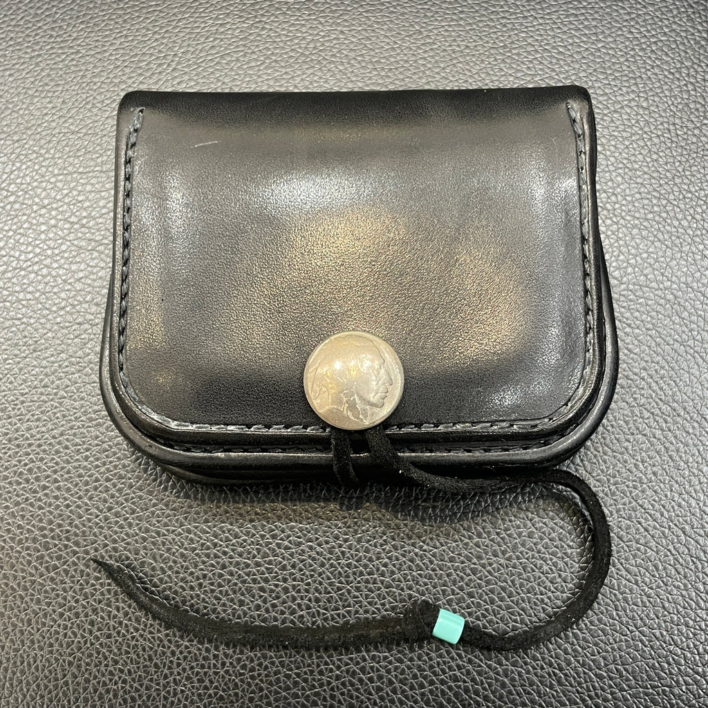 ゴローズ goro's ※特別SALE※[新品]角型小銭入れ(黒)※傷有り