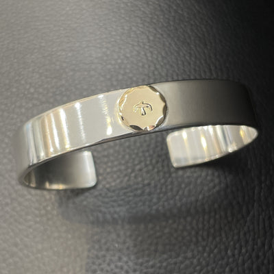 ゴローズ goro's [美品]平打ちブレス(L)