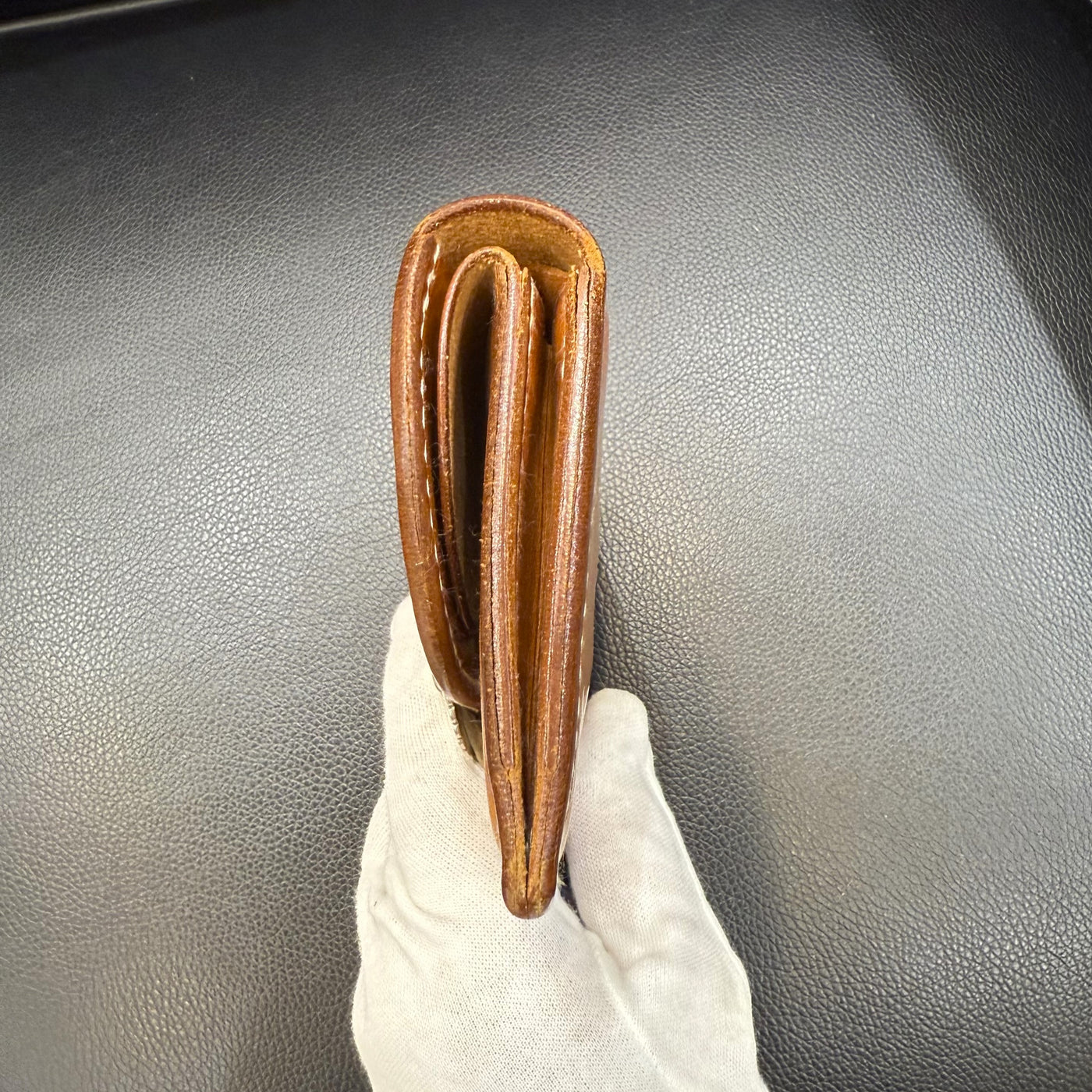 ゴローズ goro's [OLD][超希少]カスタム中財布(サドル) ※廃盤モデル※マチ無し