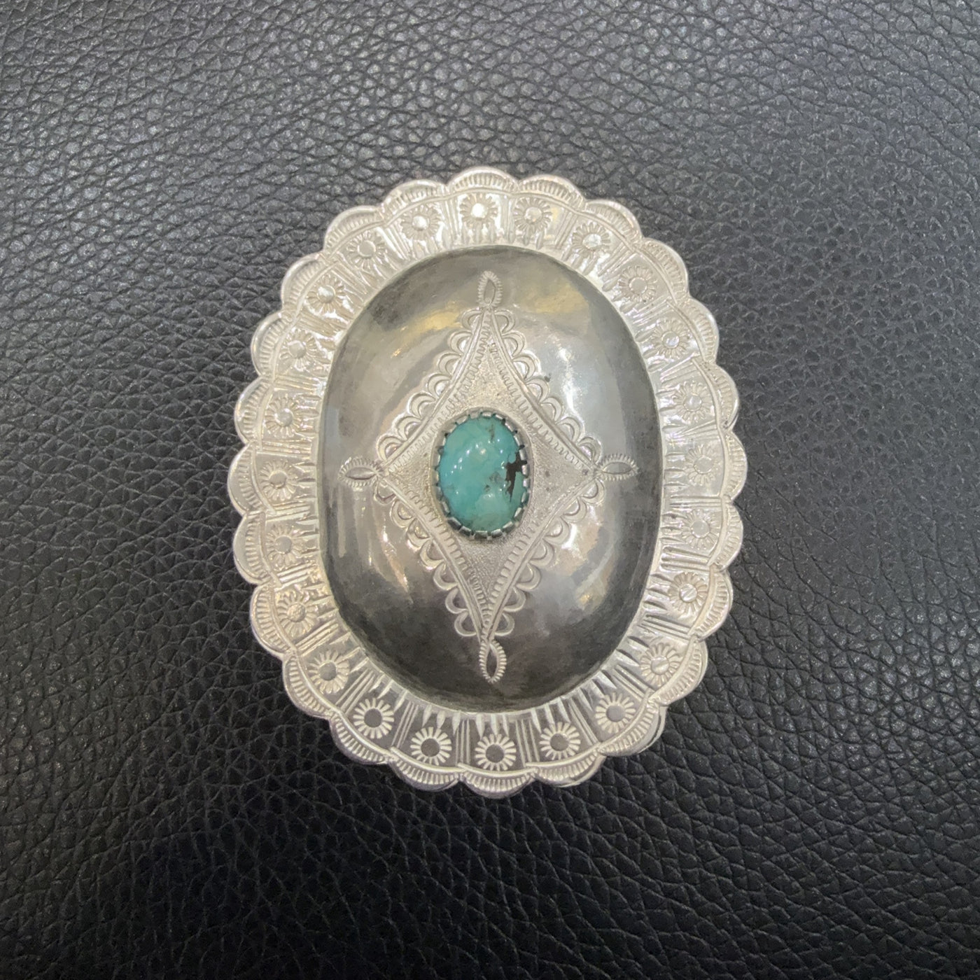 ゴローズ goro's [超希少][特注]天然TQ付特大コンチョ※高橋吾郎氏ハンドメイド/ネーム