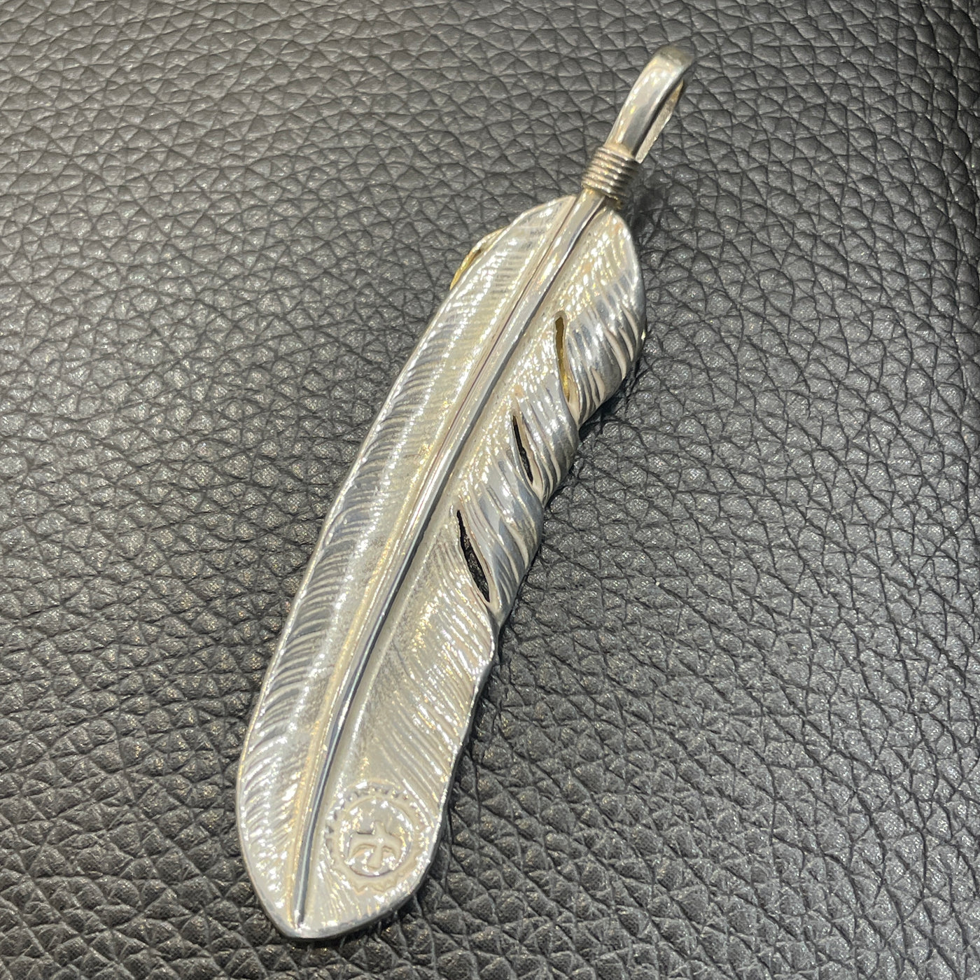 ゴローズ goro's [美品][現行]上金特大フェザー(右)