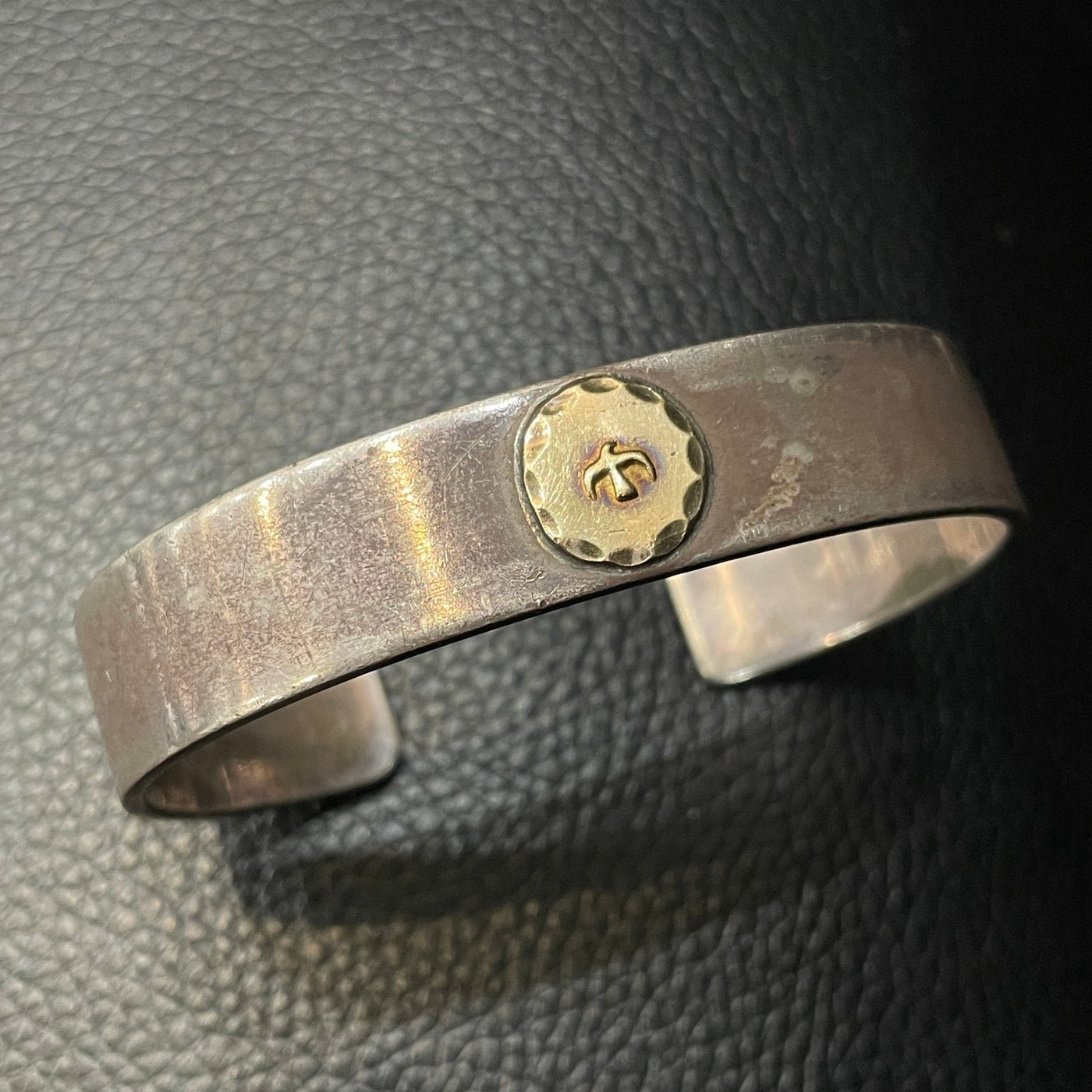 ゴローズ goro's [OLD]平打ちブレス(M)※メタル歪、形特別