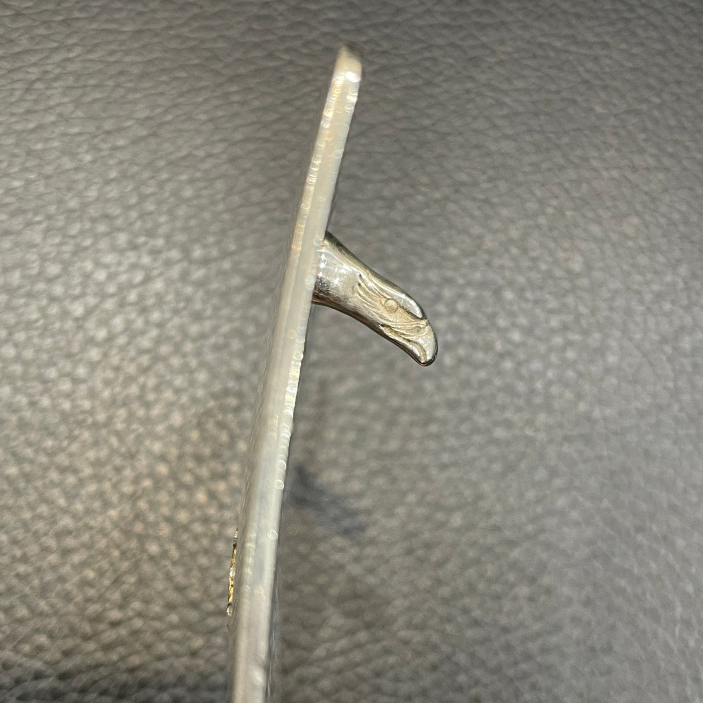 ゴローズ goro's 4cｍ可動式角バックルベルト(黒)※革新品