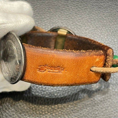 ゴローズ goro's モルガンコンチョ付ブレス(焦茶)