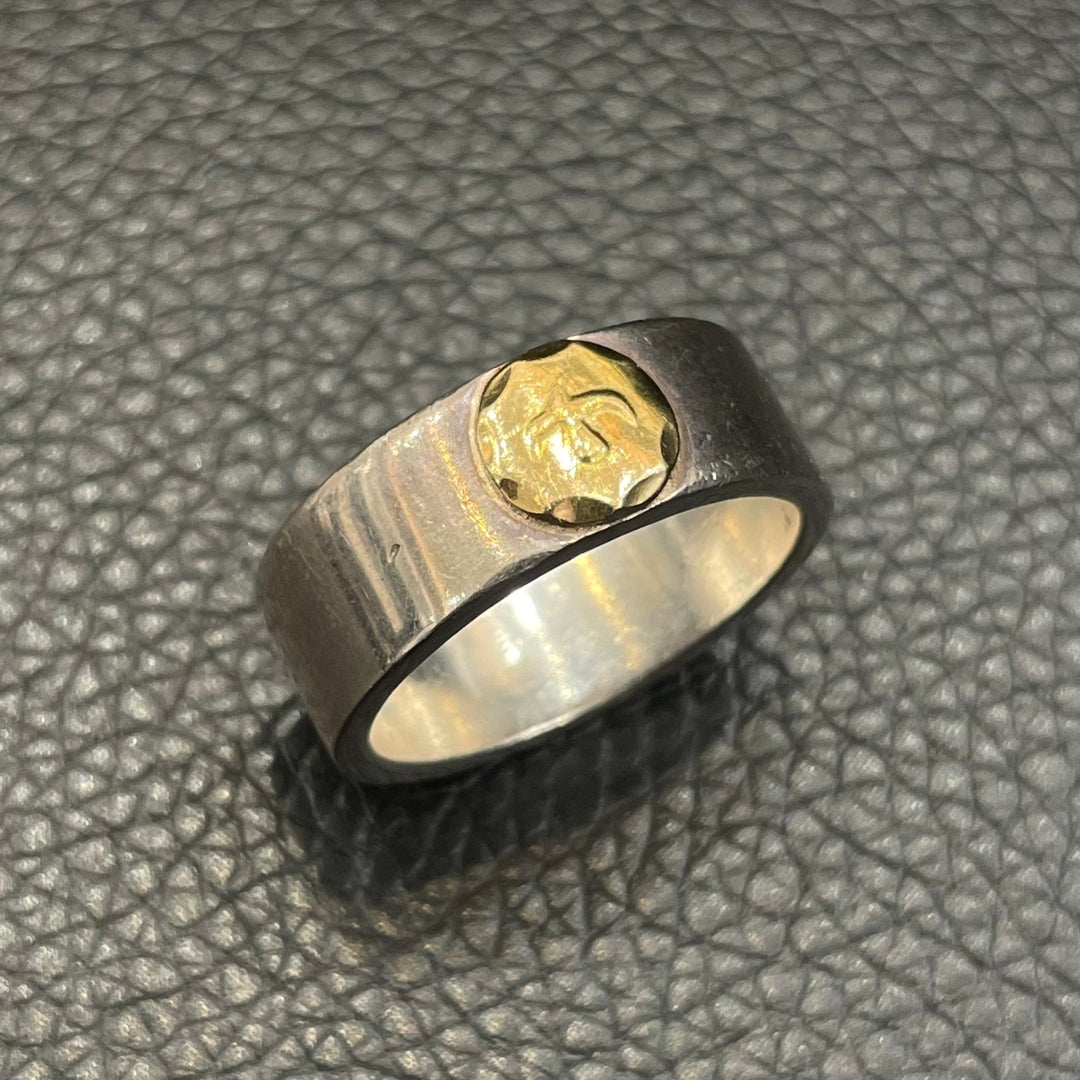 goros イーグル 平打ちリング 19号 メンズ