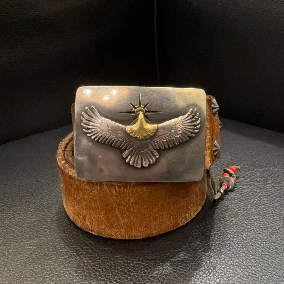 ゴローズ goro's [特注][超希少]カスタム4cm可動式小イーグルバックル