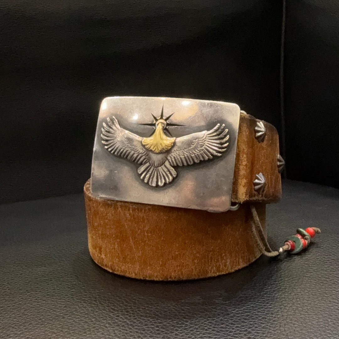 ゴローズ goro's [特注][超希少]カスタム4cm可動式小イーグルバックル