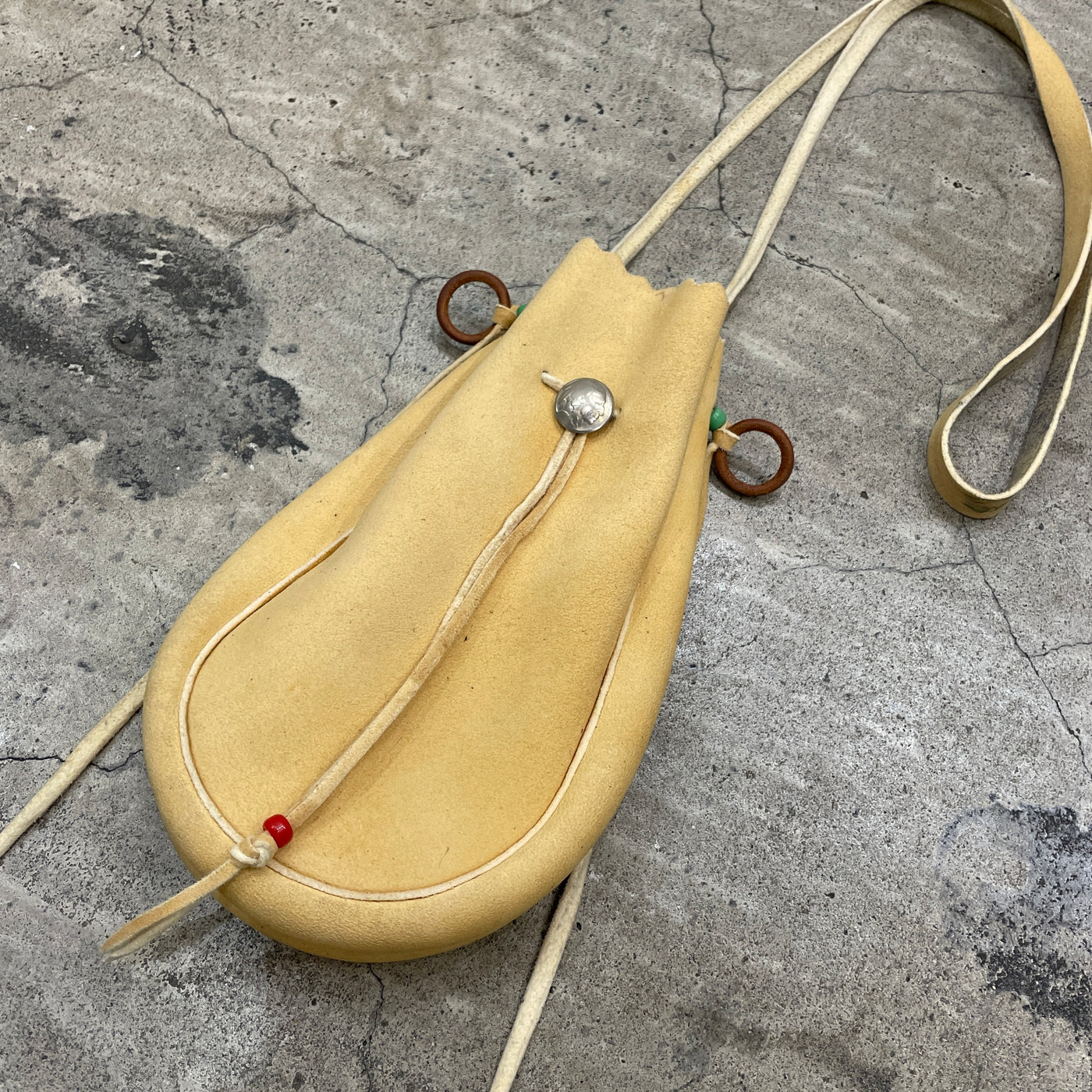 ゴローズ goro's 巾着ポーチL(スモーク)