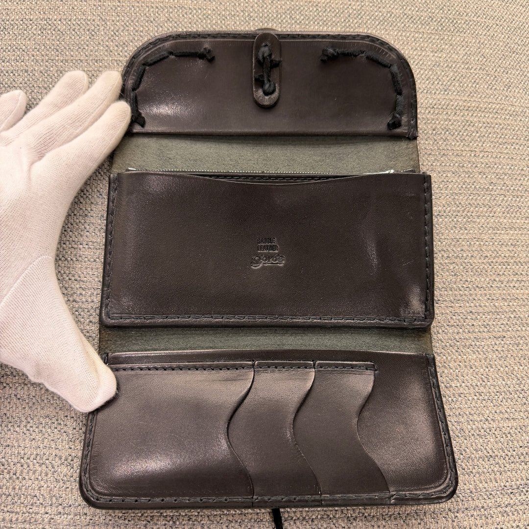 ガ*い様 ゴローズ3つ折り財布 ゴローズ goro's [ほぼ新品]カスタム三つ折り長財布(黒) – DELTAone