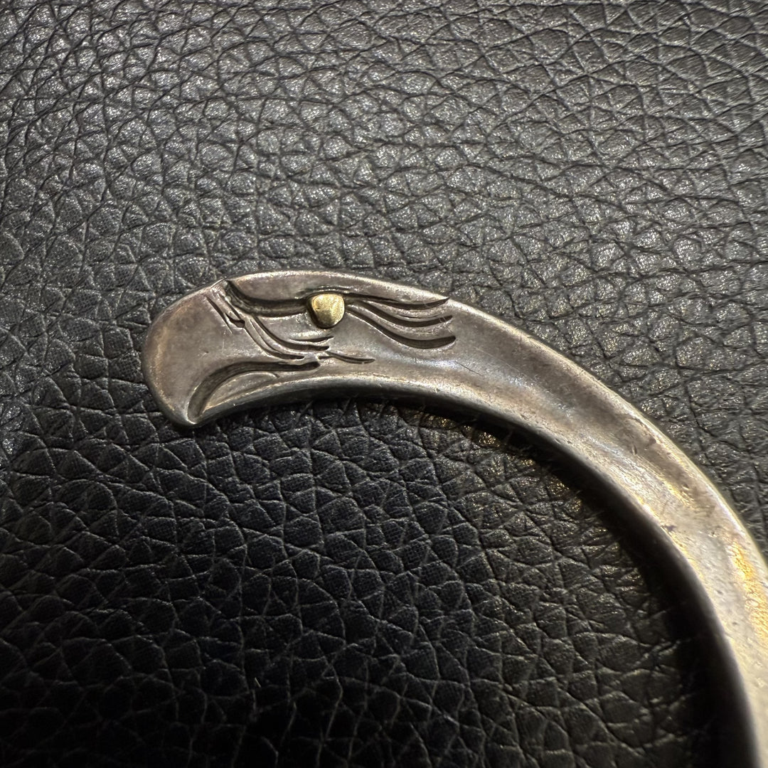 ゴローズ goro's [特注][OLD][廃盤]金目付プレーン顔ブレス(S) – DELTAone