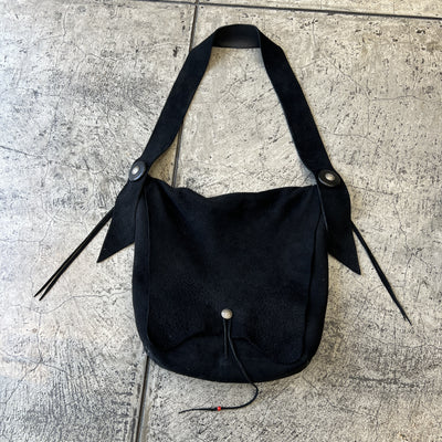 ゴローズ goro's [美品][現行]ディアスキンバッグ(M)黒※木村拓哉さん着用