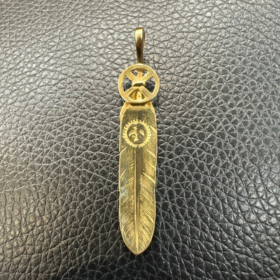 ゴローズ goro's [超美品]全金ハートホイールフェザー(L)