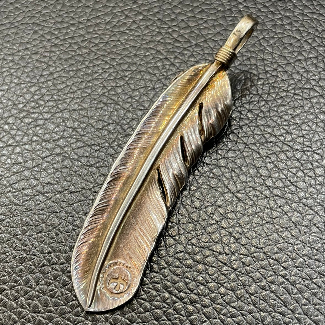 ゴローズ goro's [現行]上金金縄TQ特大フェザー(右) ※高級感あり