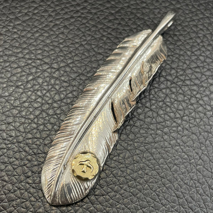 goro's ゴローズ 特大フェザー左 ゴローズ goro's [現行]プレーン特大フェザー(左) – DELTAone