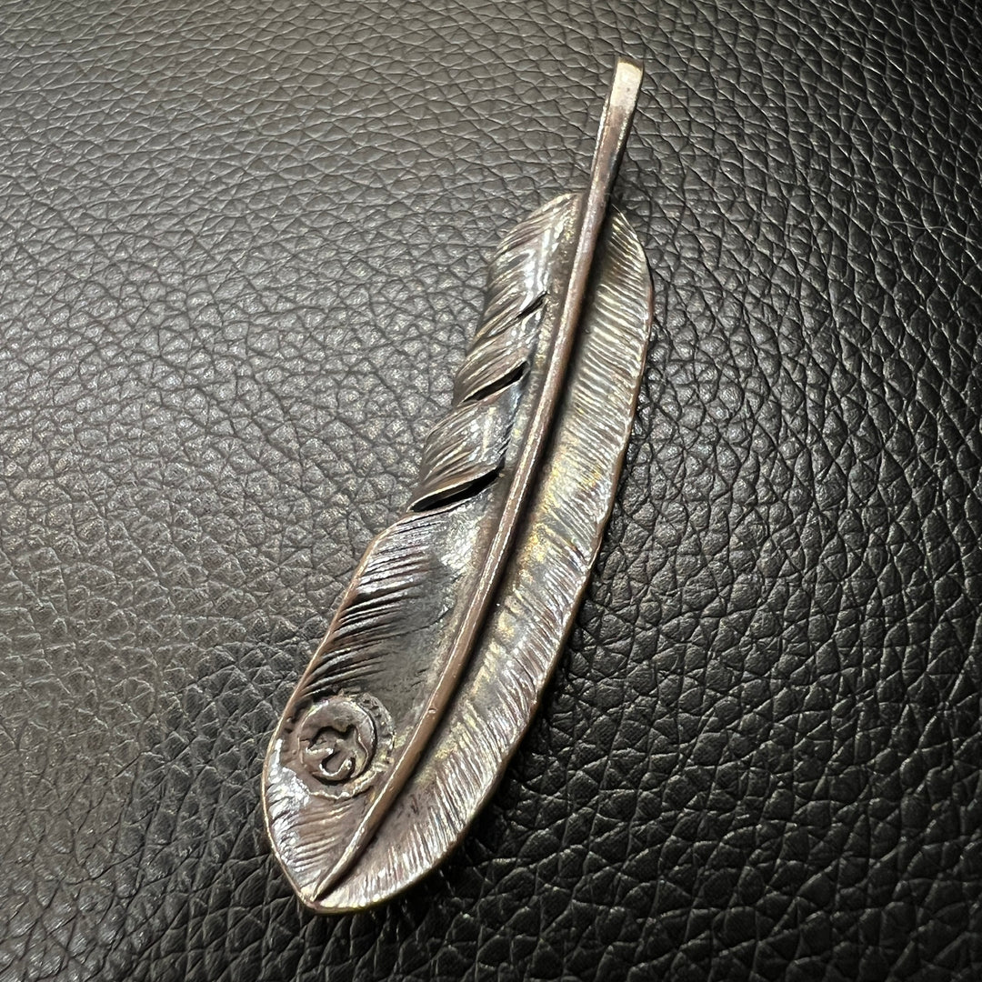 ゴローズ goro's [OLD]メタル付特大フェザー(右) ※メタル小 ※雰囲気