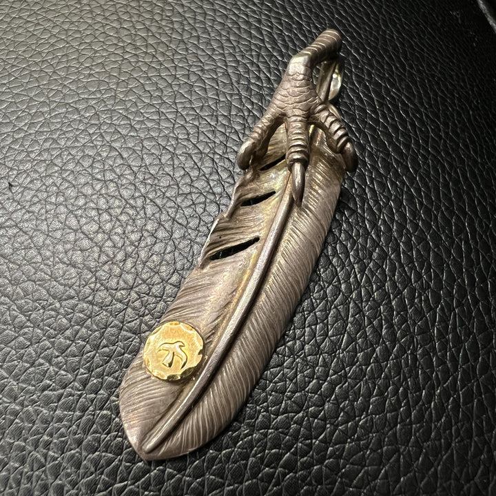 *÷\\| 専用goro's現行SVツメ特大フェザー(右) ゴローズ goro's [現行]SVツメ付特大フェザー(右)※メタル大