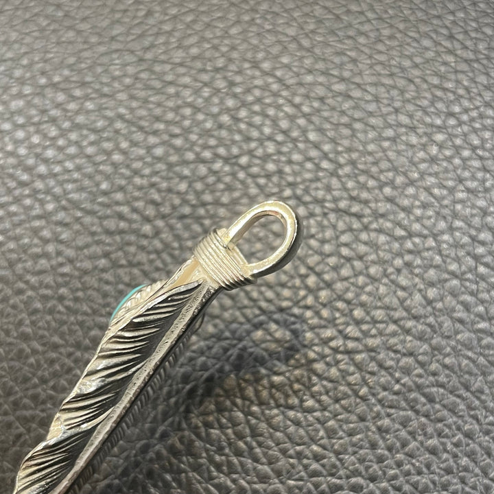 ゴローズ　銀爪特大フェザー goro's ゴローズ goro's [新品]上銀銀縄TQ特大フェザー(左)※模様入り – DELTAone