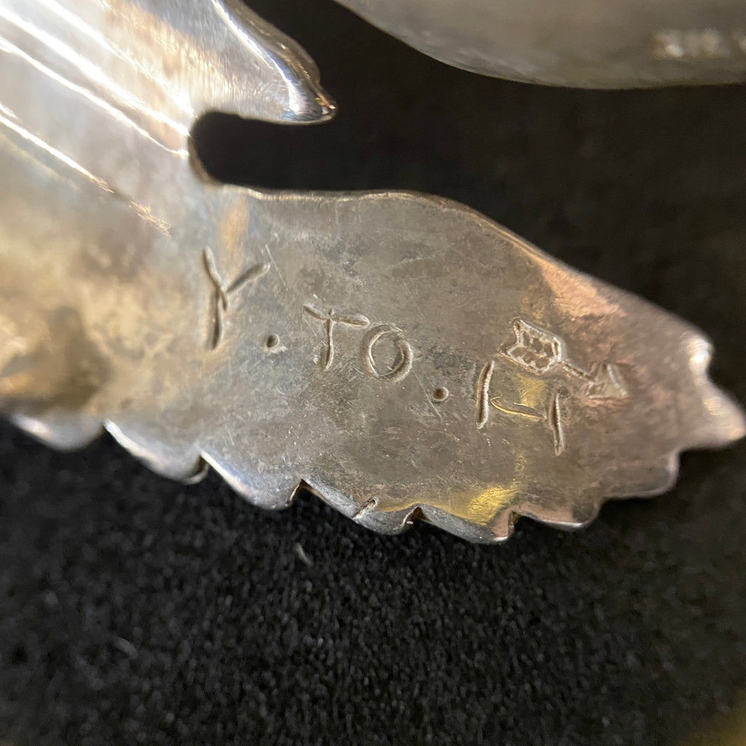 ゴローズ　新品　金メタル付イーグルリング23号 ゴローズ goro's [OLD]天然TQ付イーグルリング(23号)※イニシャル入り
