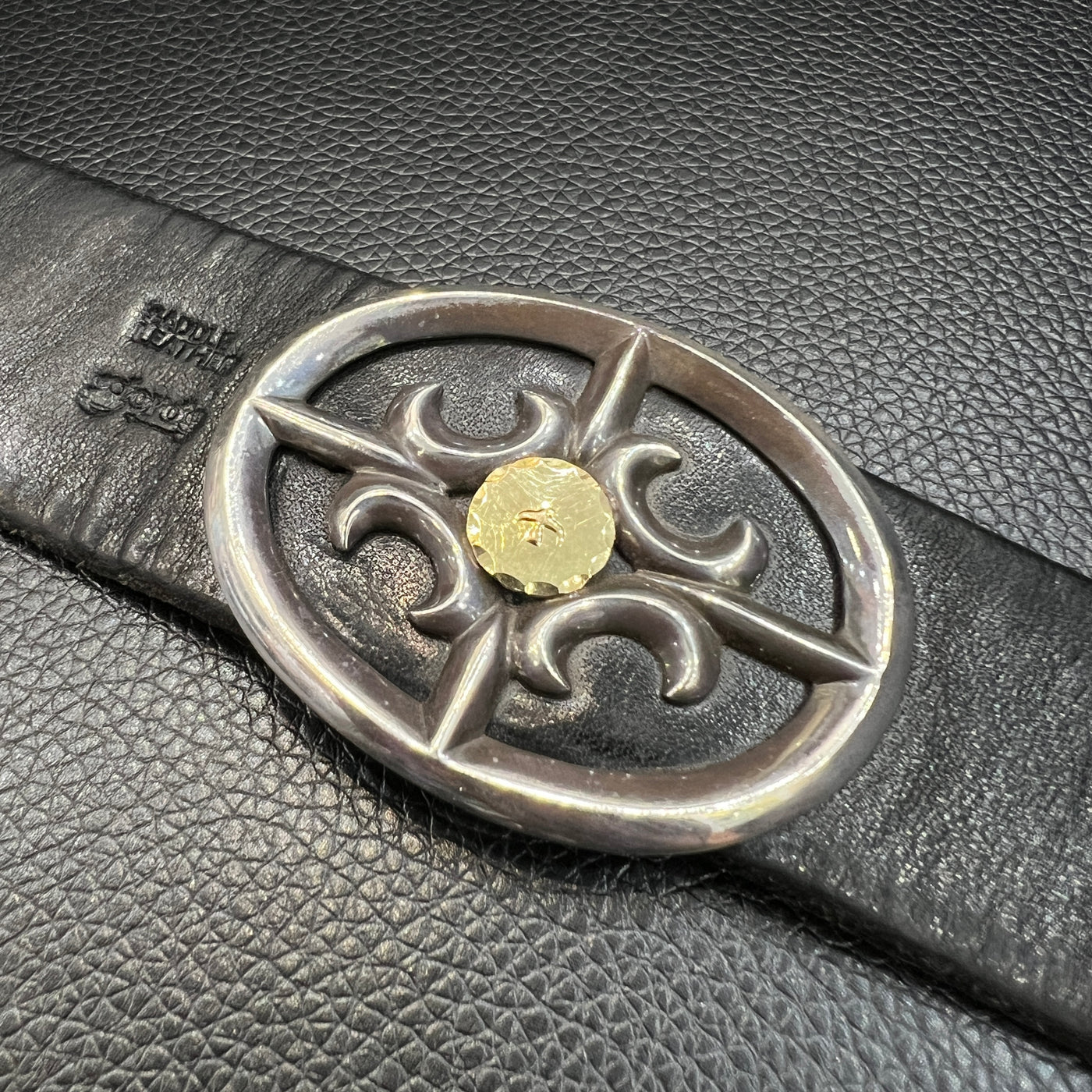 ゴローズ goro's 3.5cm可動式風車ベルト(黒)