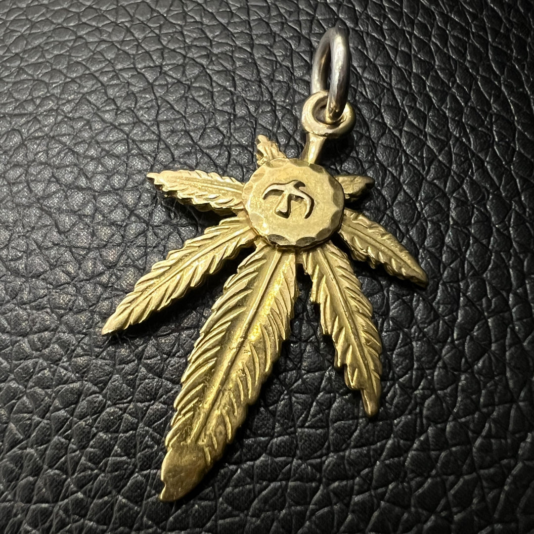 ス*タ様 goro's(ゴローズ) 全金グラス　ガンジャ　小　希少 ゴローズ goro's [希少][OLD][美品]メタル付全金グラス(大)※廃盤モデル