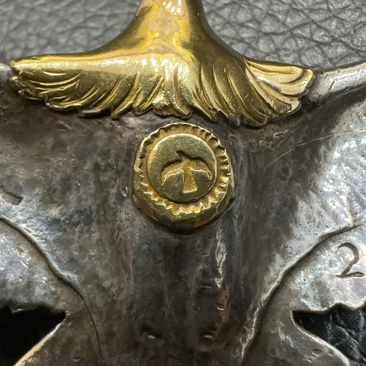 ☆goro's/ゴローズ 特注 金太陽イーグル 裏大鷹 メタル 確実 金、銀