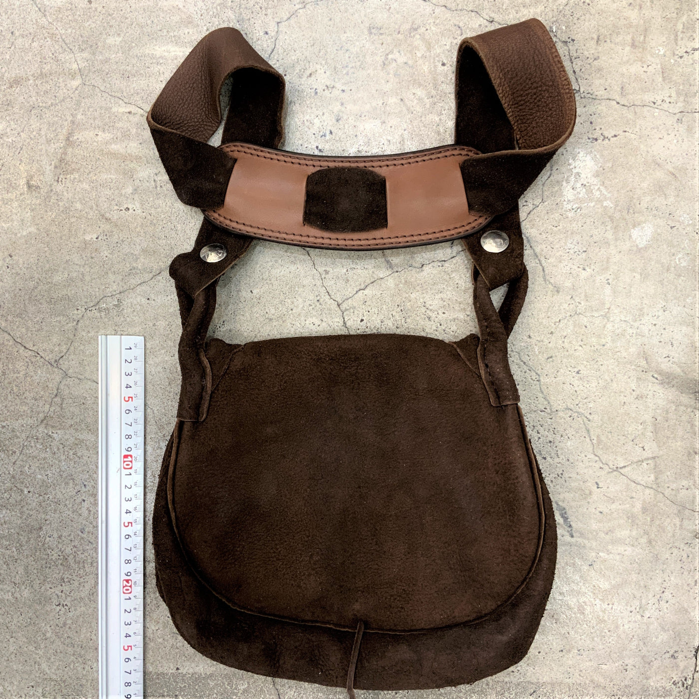 ゴローズ goro's [新品]ディアスキンハンティングバッグS(焦茶)