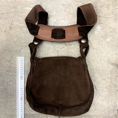ゴローズ goro's [新品]ディアスキンハンティングバッグS(焦茶)