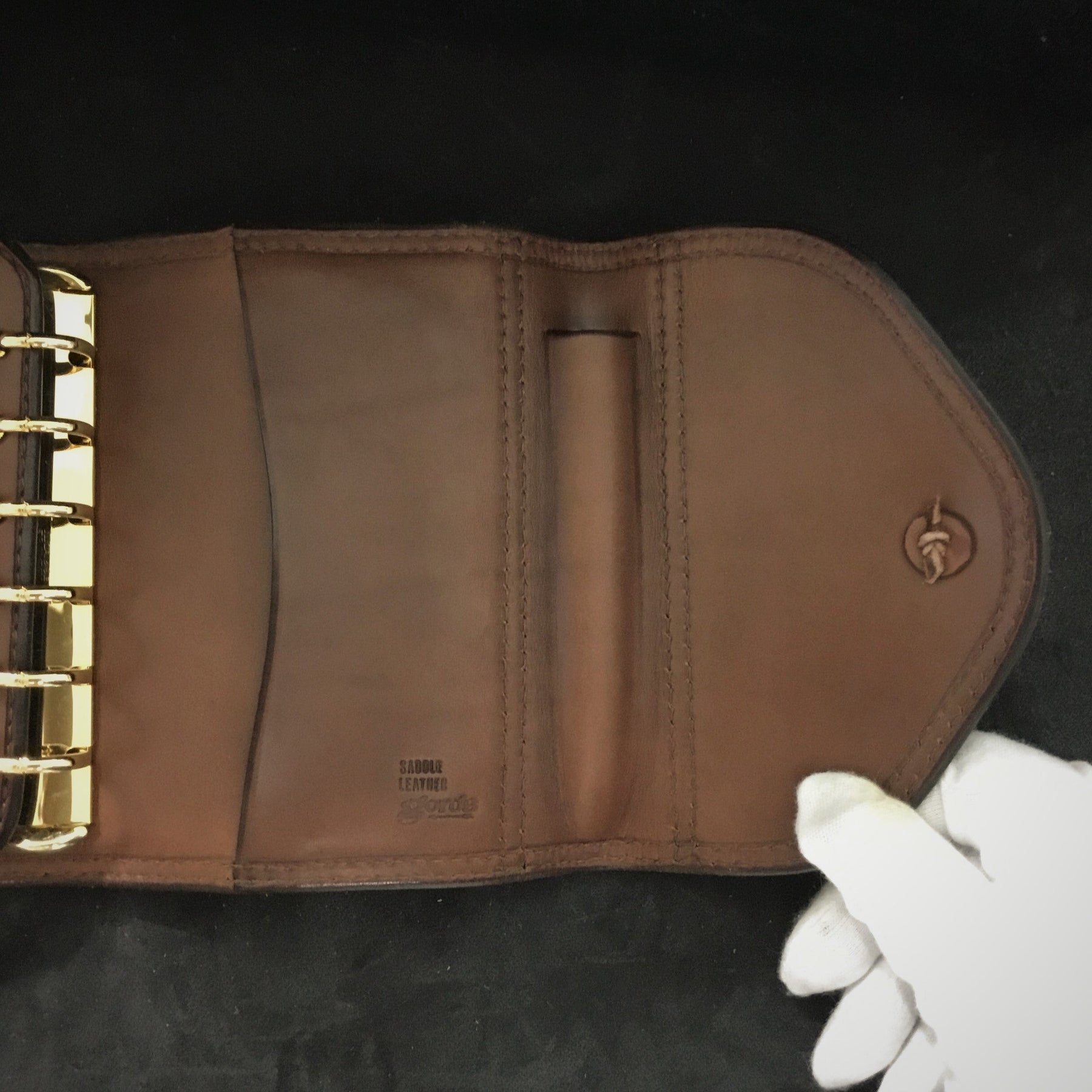 ゴローズ goro's [新品]手帳(小)焦茶 – DELTAone