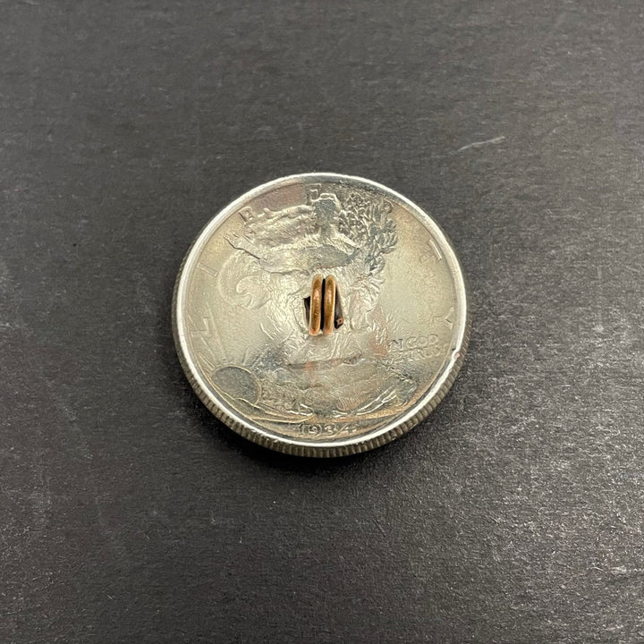 goro's　ゴローズ　ハーフダラーコンチョ　タガネ入り　Ｗマルカン ゴローズ goro's [美品]ハーフダラーコンチョ※Wマルカン・超希少