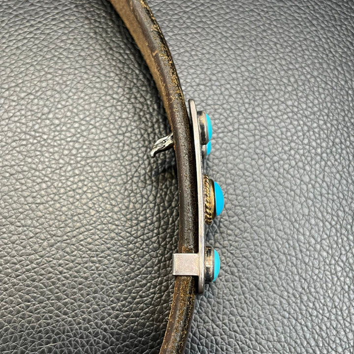 ゴローズ goro's [希少]2.5cm固定式金縄TQ付ベルト(焦茶) – DELTAone