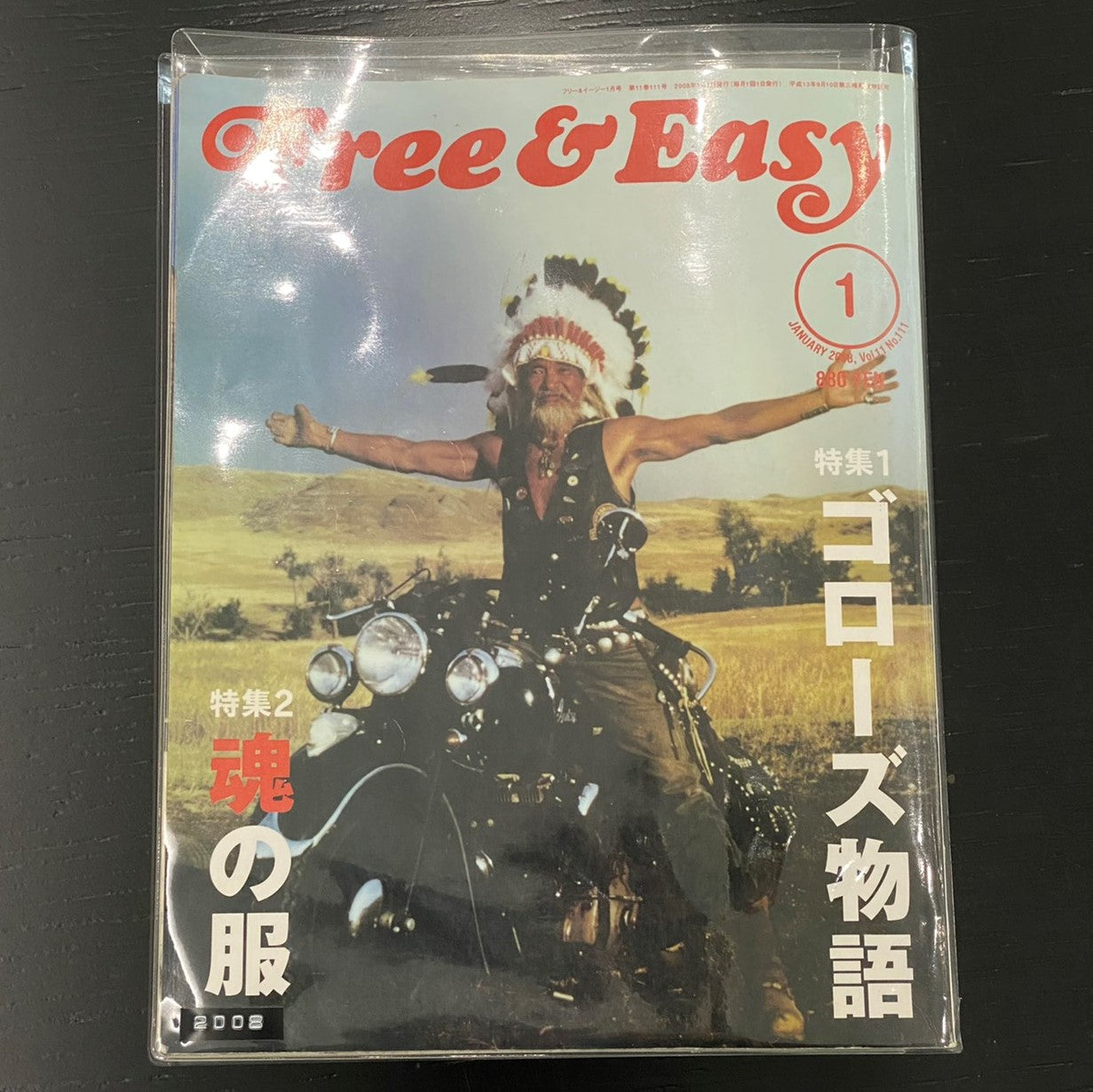 ゴローズ goro's [特注][一点物]全金グラス付特大ヤジリ※K18メタル付※雰囲気有り
