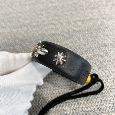 ゴローズ goro's [美品]GC24付コンチョ革ブレス(黒)